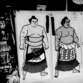 Japanese sumo champion.  Great Champions.  The origin of the word 