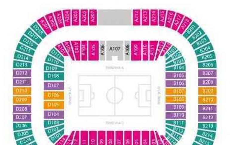 Zenit Arena will break the world record for construction cost Location of seats at Zenit stadium